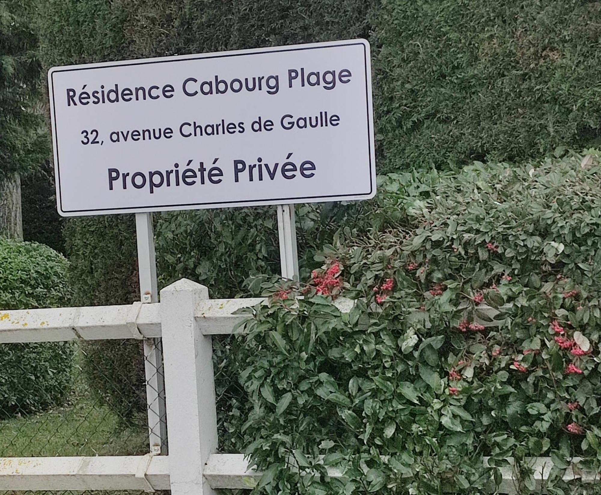 Cabourg Plage Exterior foto